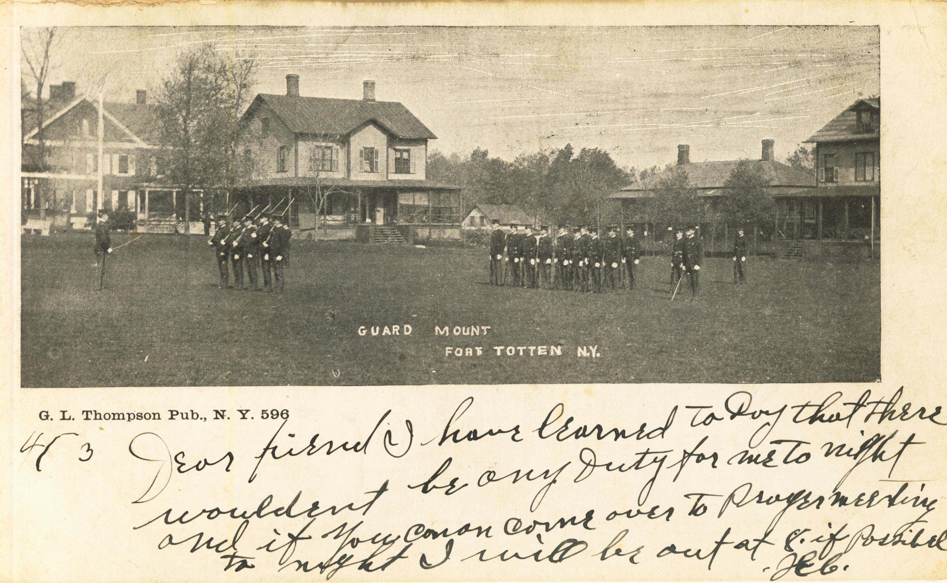 Guard Mount Fort Totten NY
