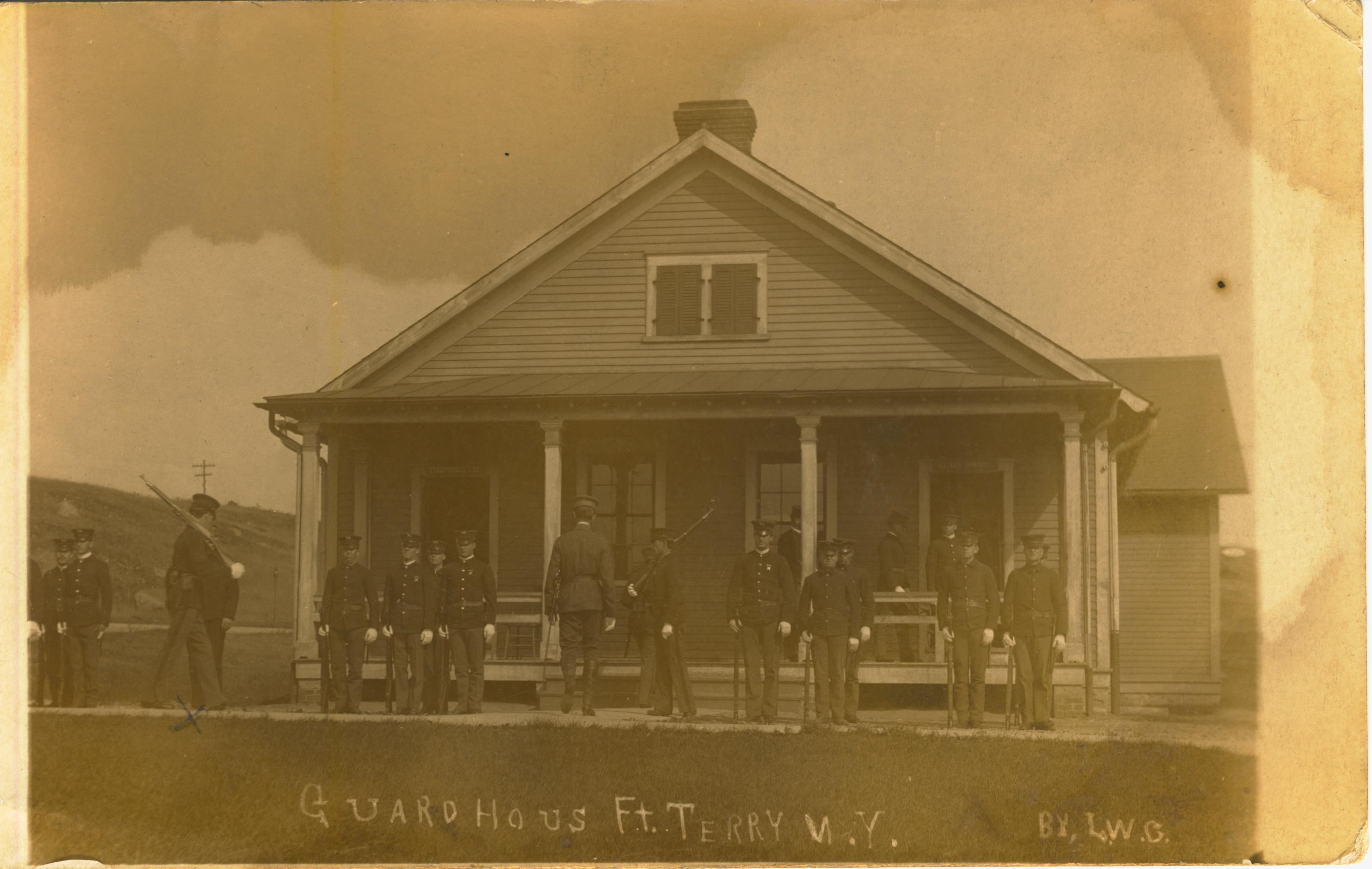 Guardhouse Fort Terry NY
