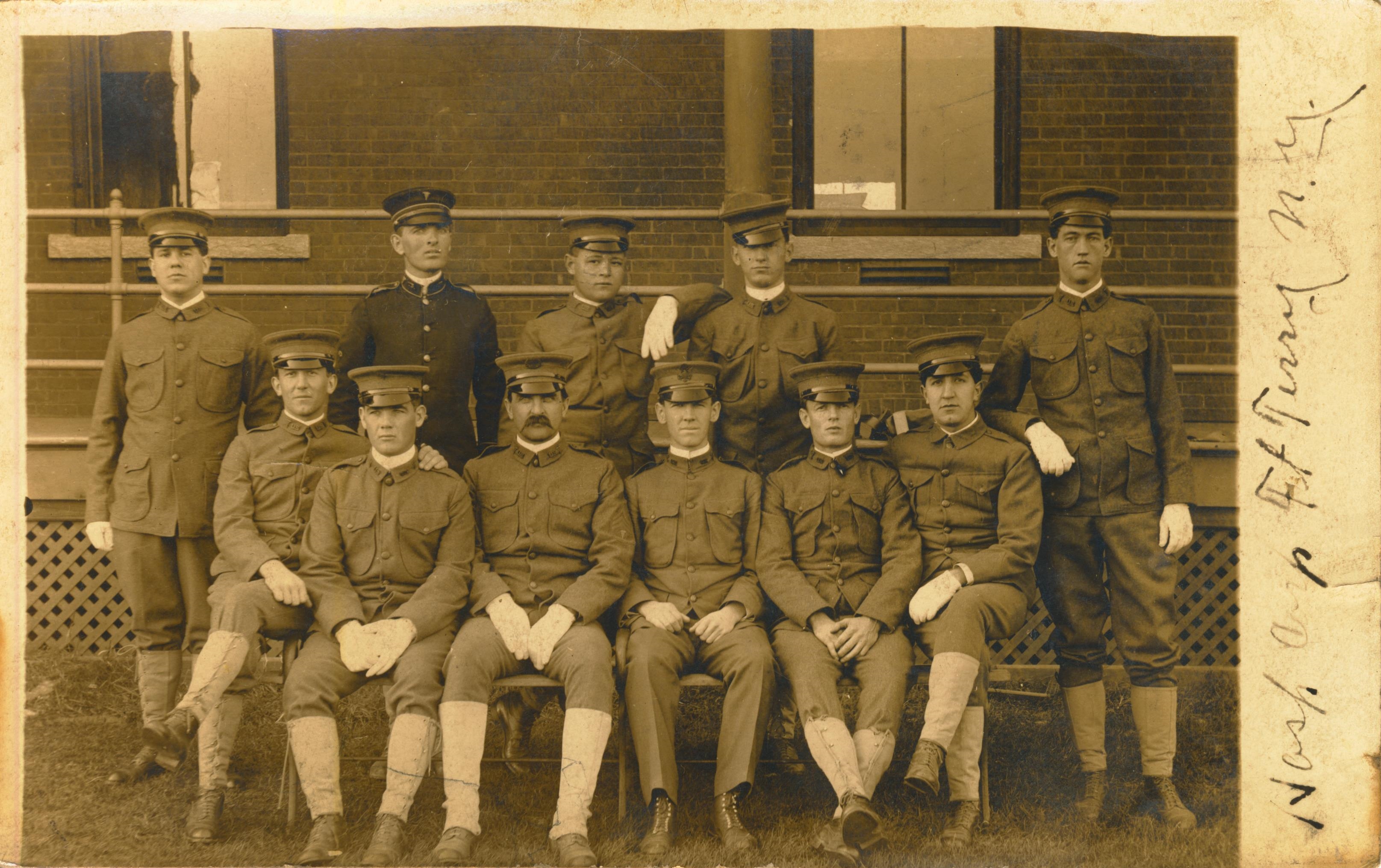 Hospital Corps. Fort Terry NY postmarked Nov 19 1907