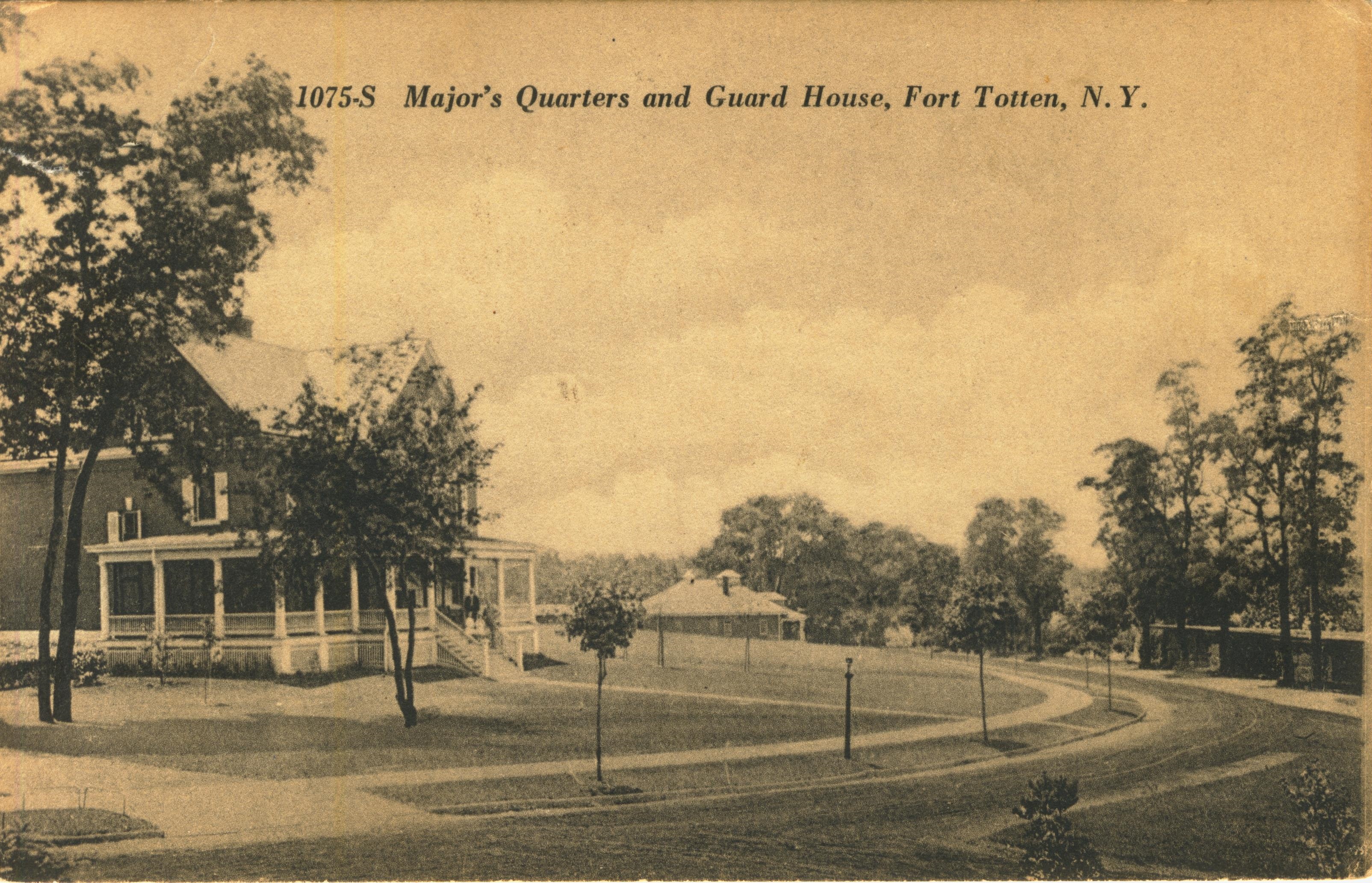 Majors Quarters and Guard House Fort Totten NY