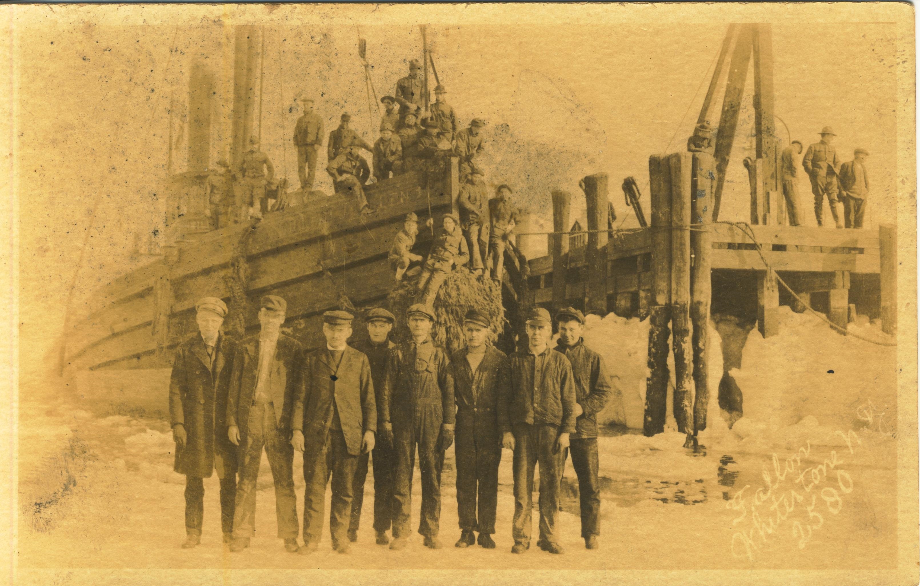 Men on ice photo by Fallon Fort Totten