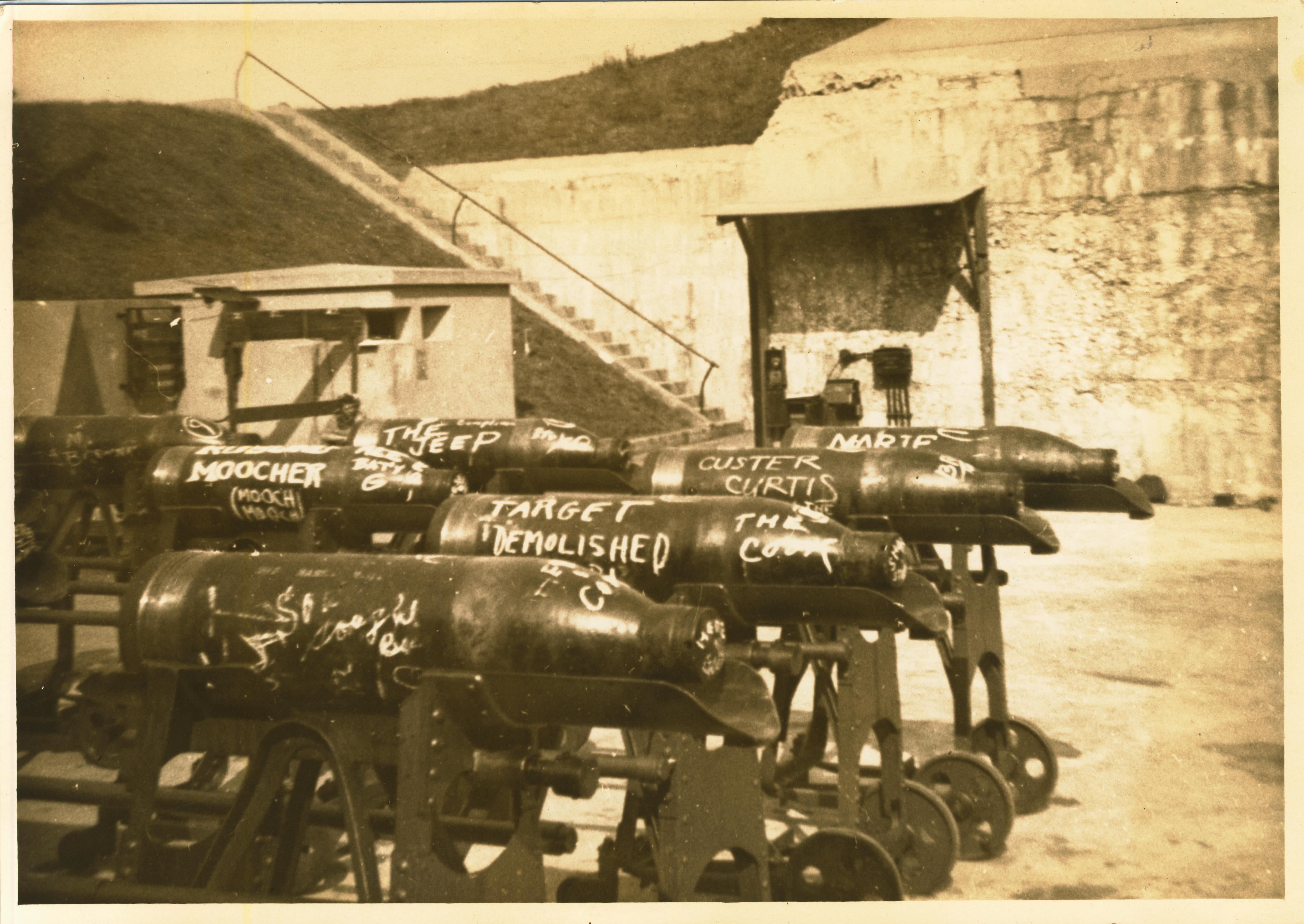 Mortar Shells Fort H. G. Wright NY