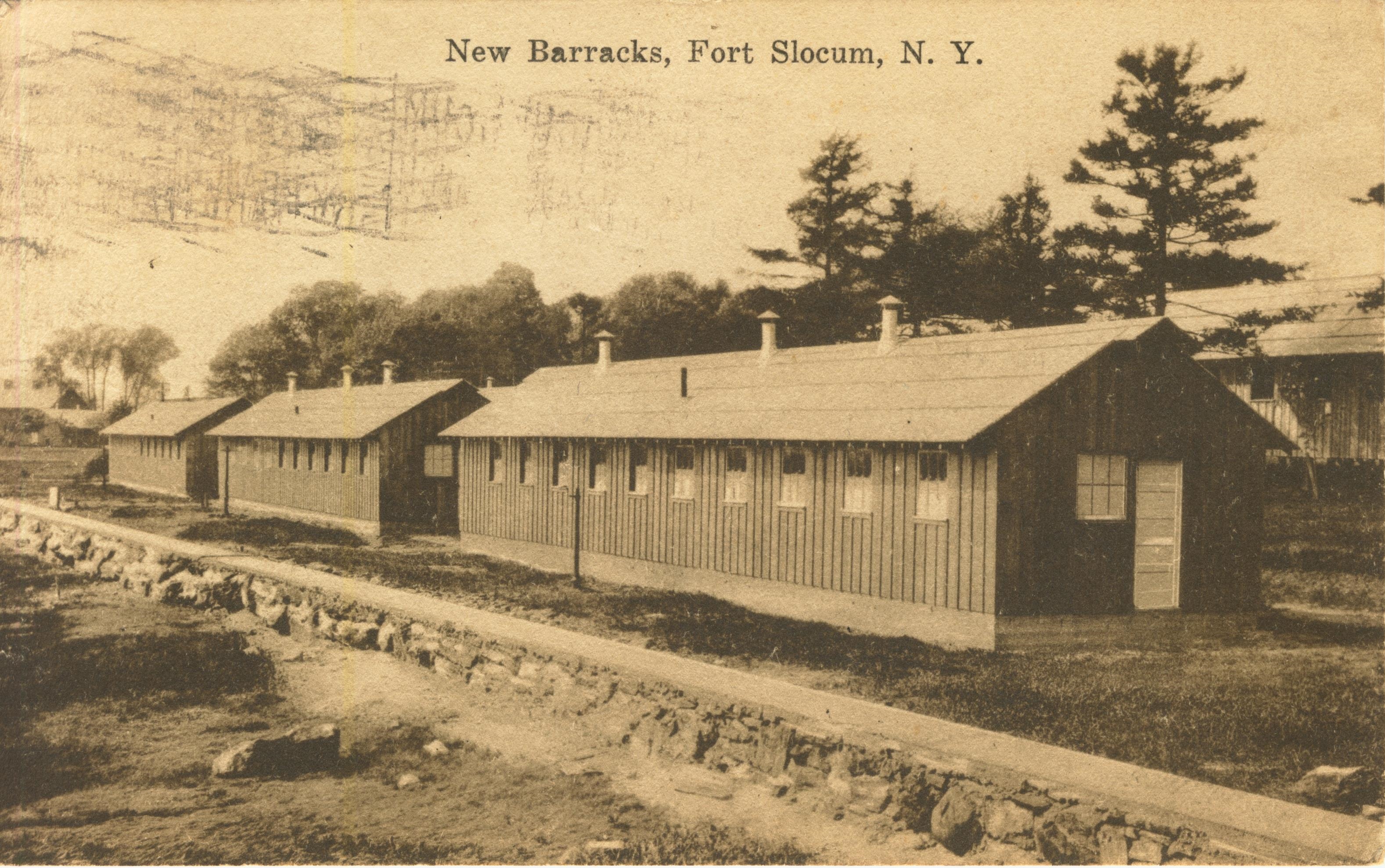 New Barracks Fort Slocum NY