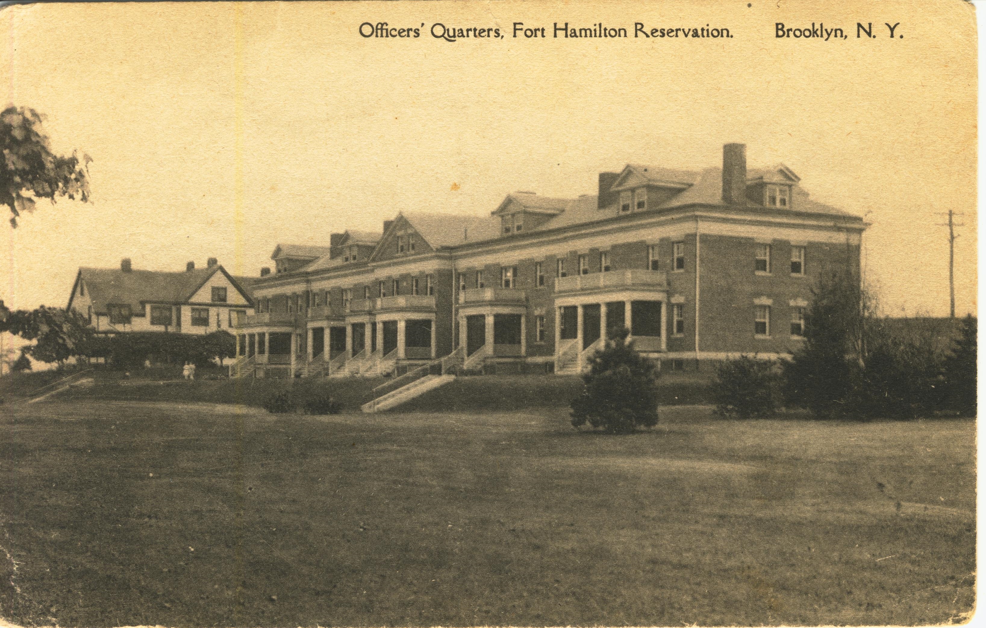 Officers Quarters Fort Hamilton NY