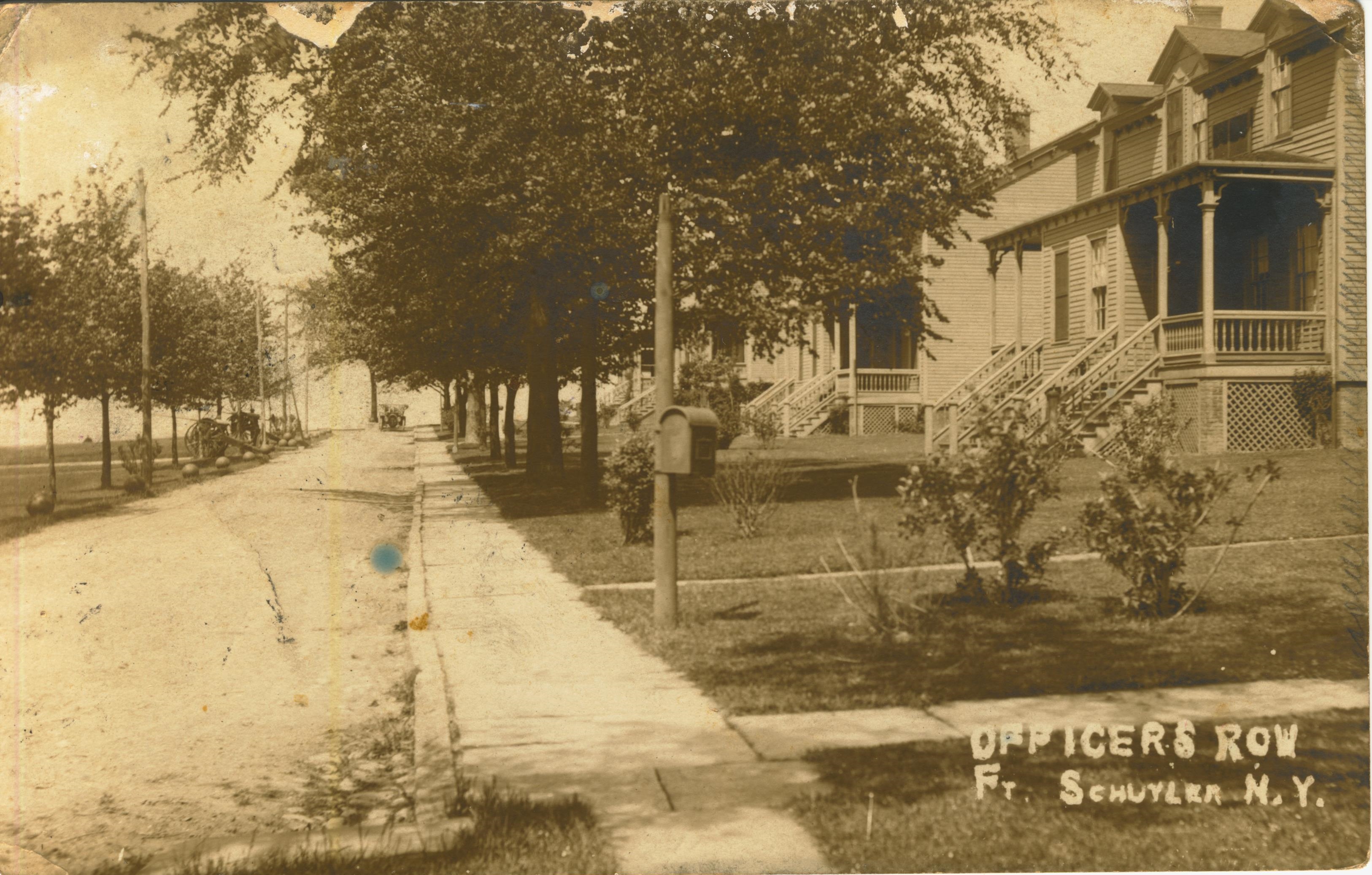 Officers Row Fort Schuyler NY
