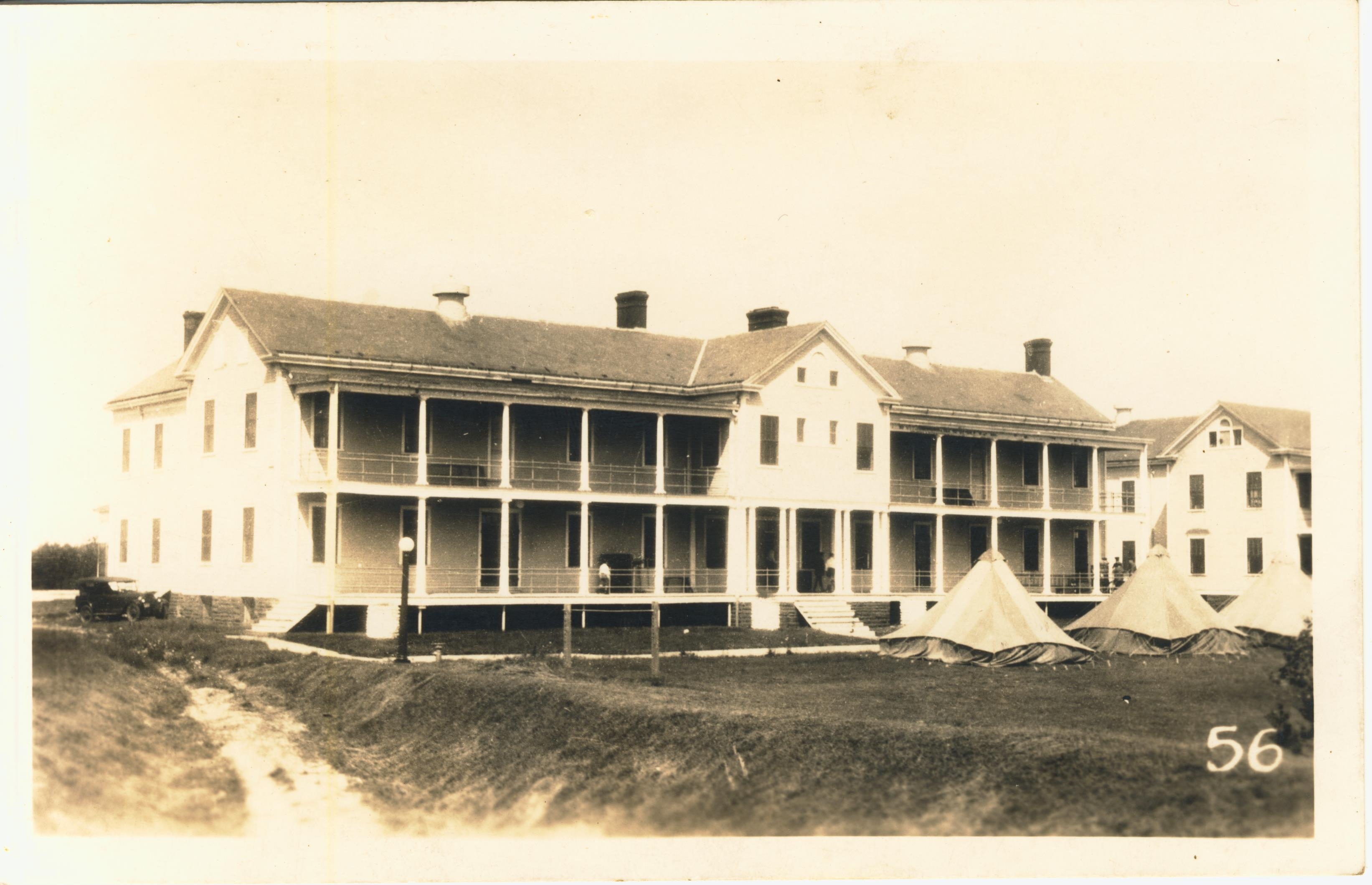 On back Adelard T. LeGere Post Photographer Fort H. G. Wright