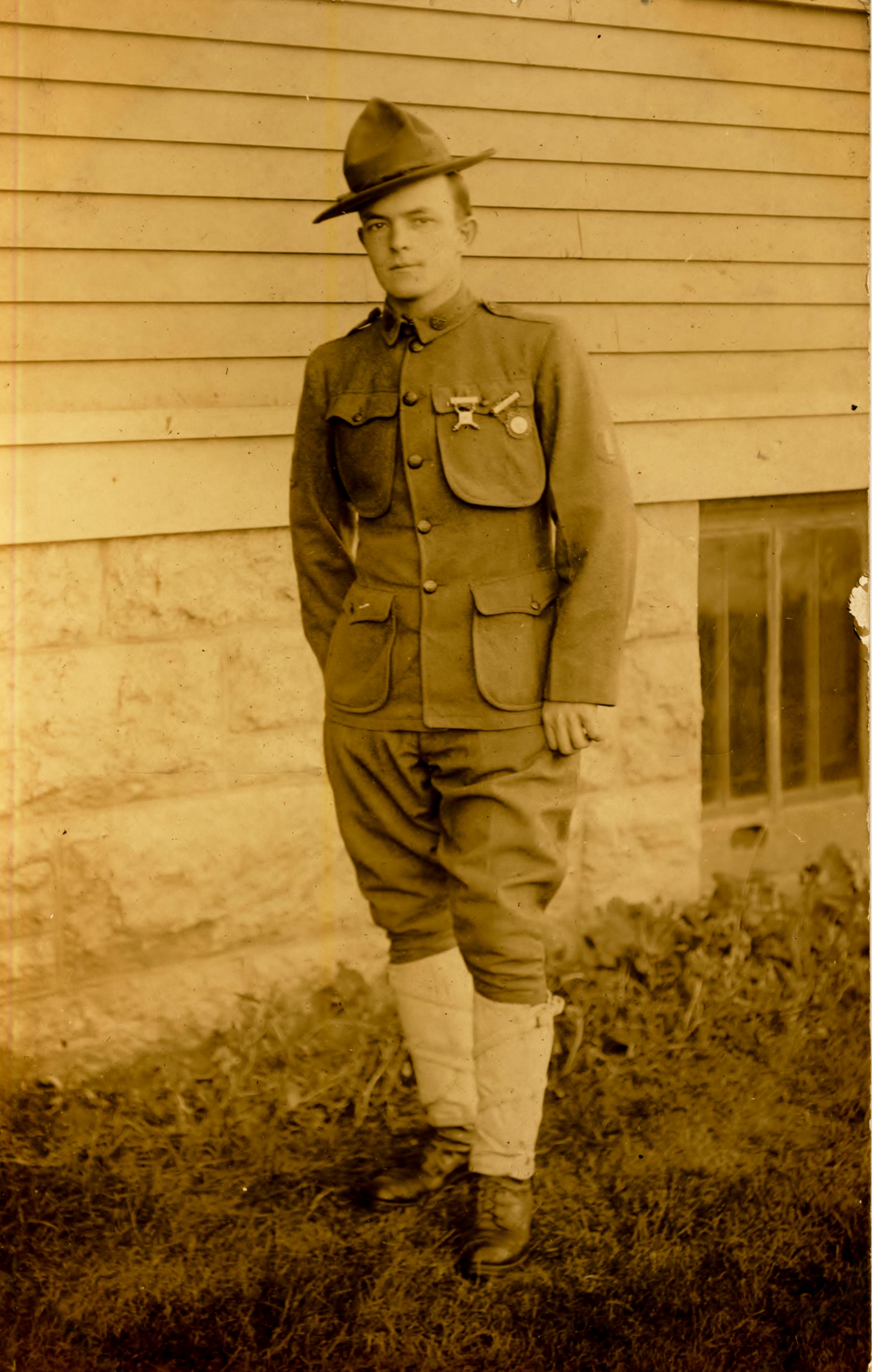 Photo likely taken while at Fort H. G. Wright NY