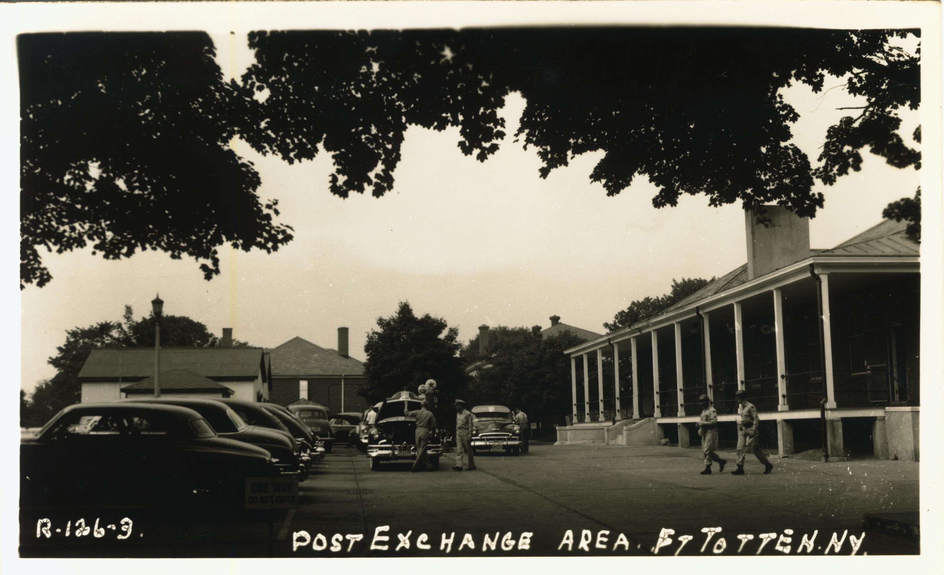 Post Exchange Area Fort Totten NY