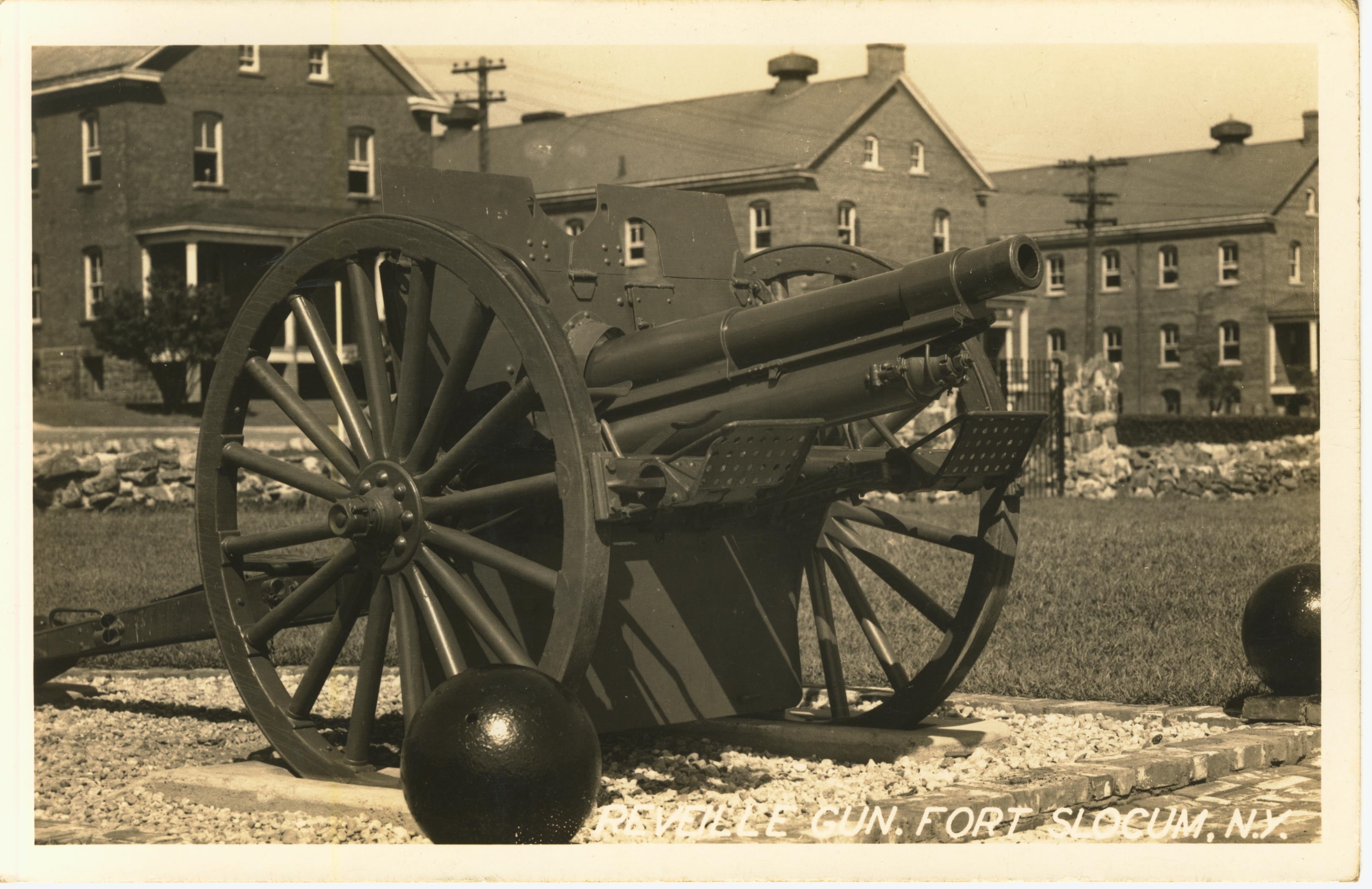 Reveille Gun at Fort Slocum NY