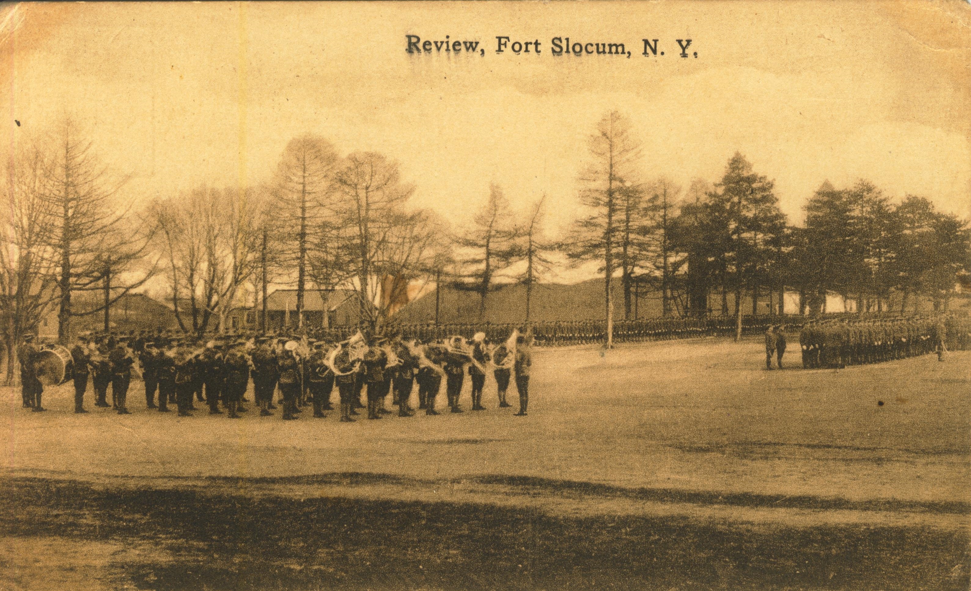 Review at Fort Slocum NY