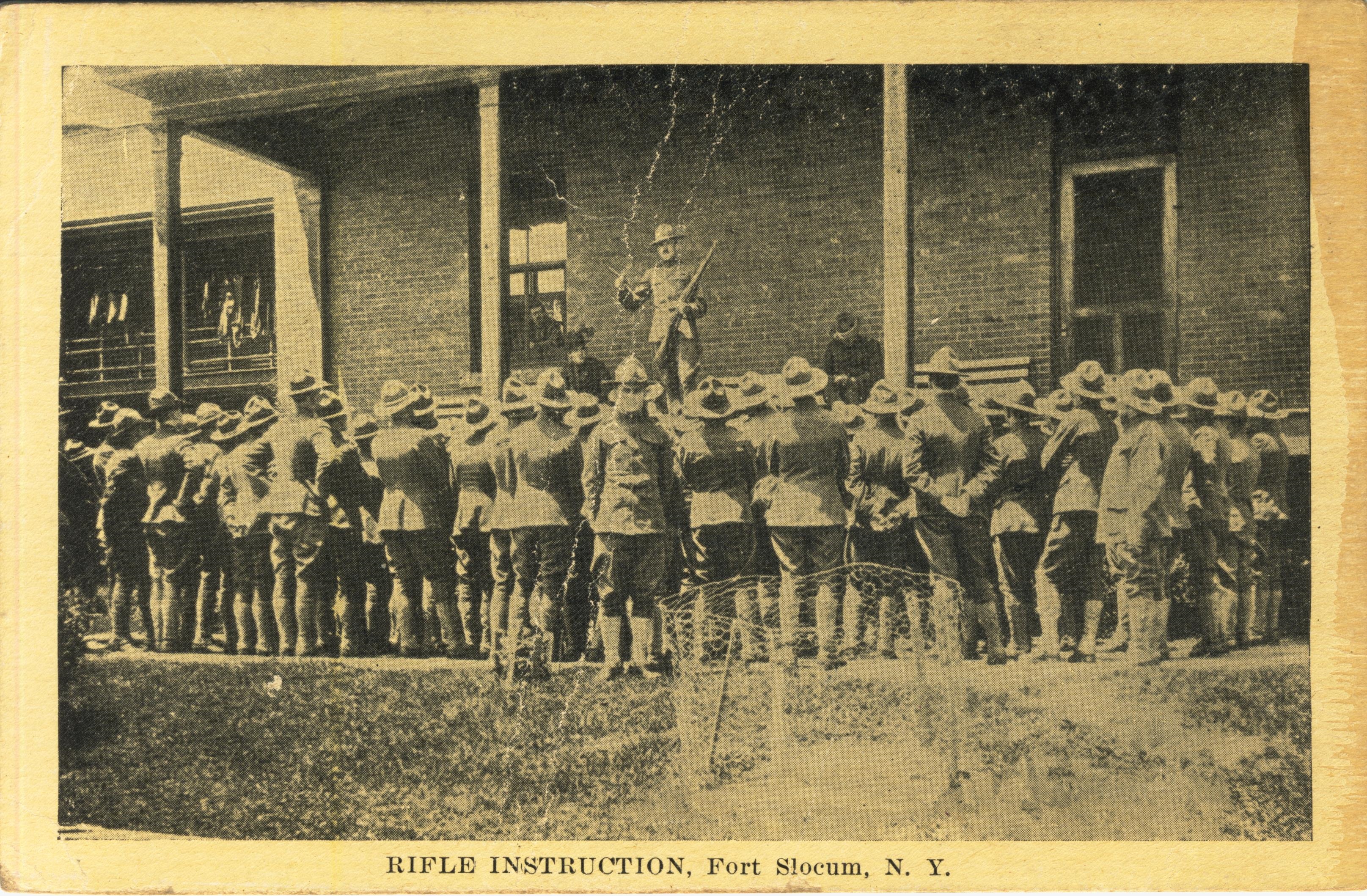 Rifle Instruction Fort Slocum NY