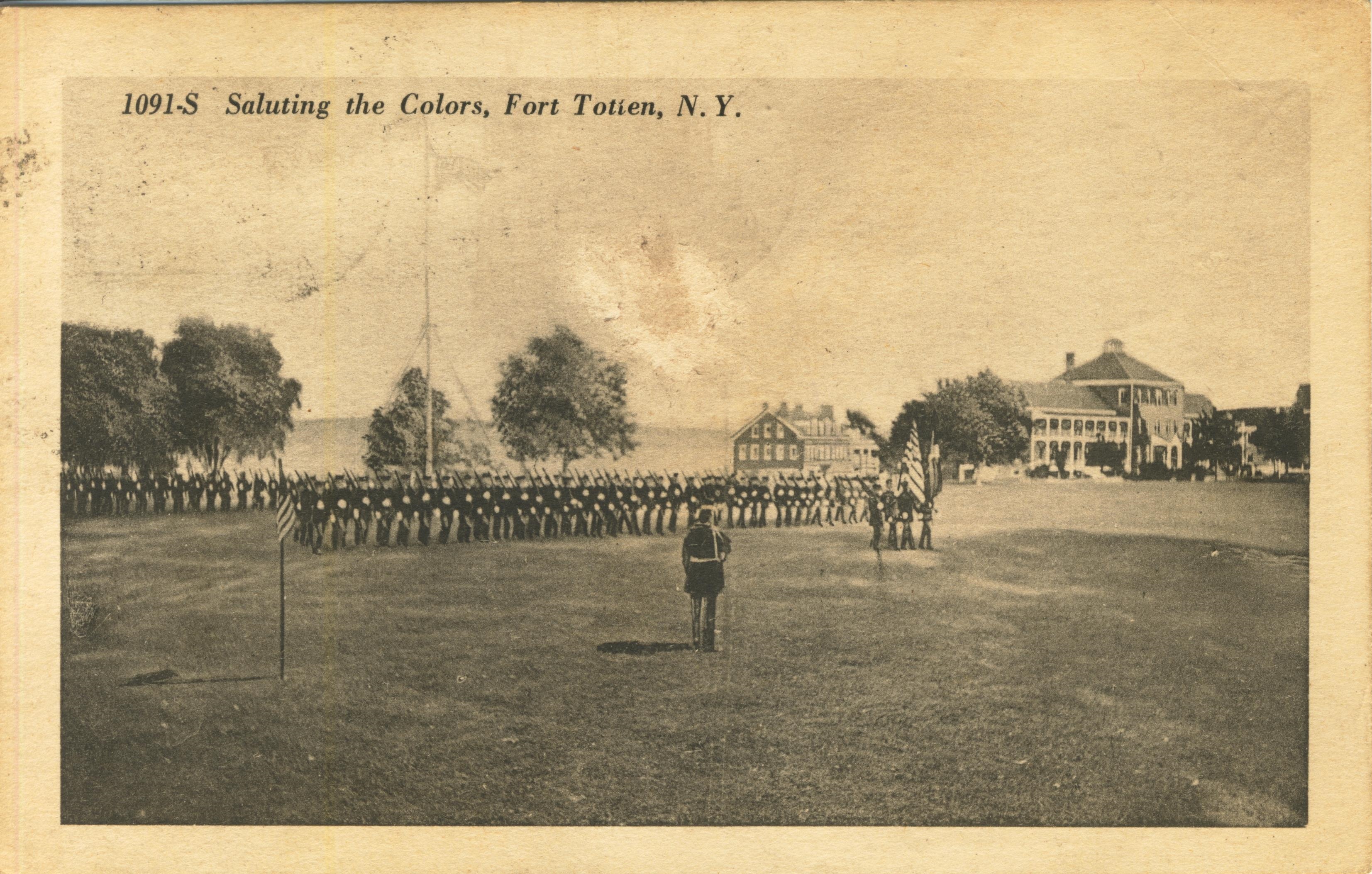 Saluting the Colors Fort Totten NY