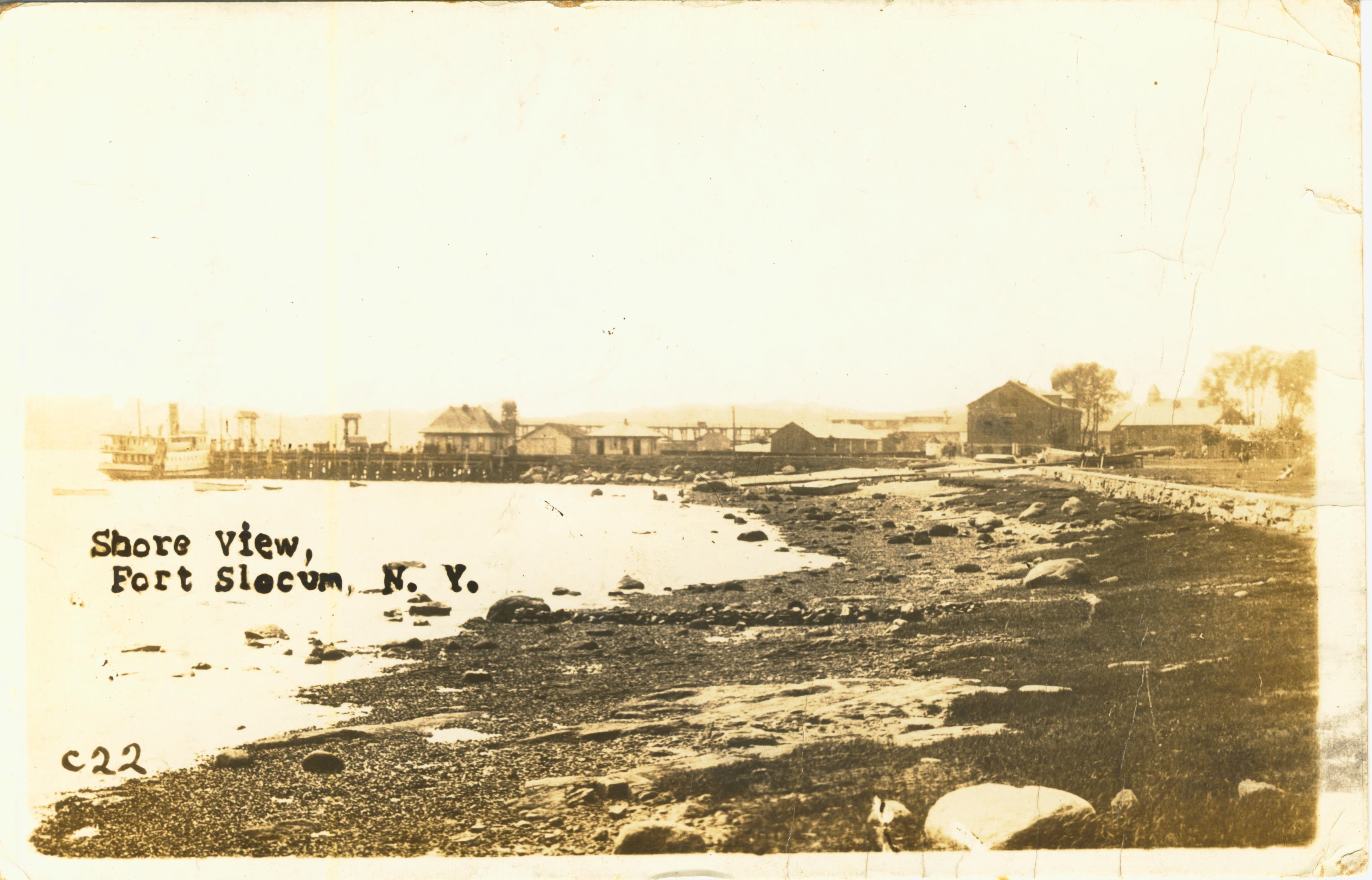 Shore view Fort Slocum NY