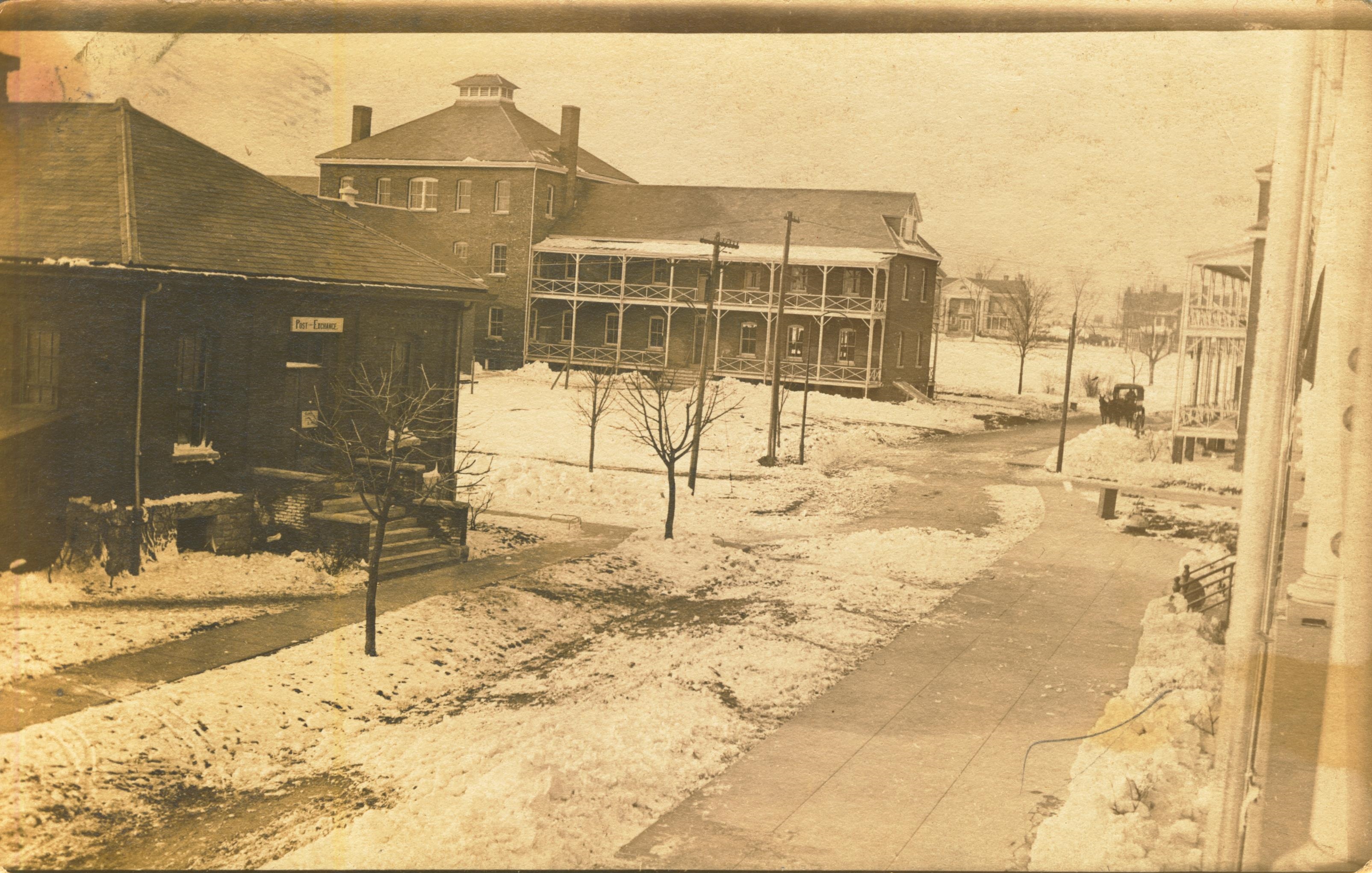 Snow at Fort Totten NY