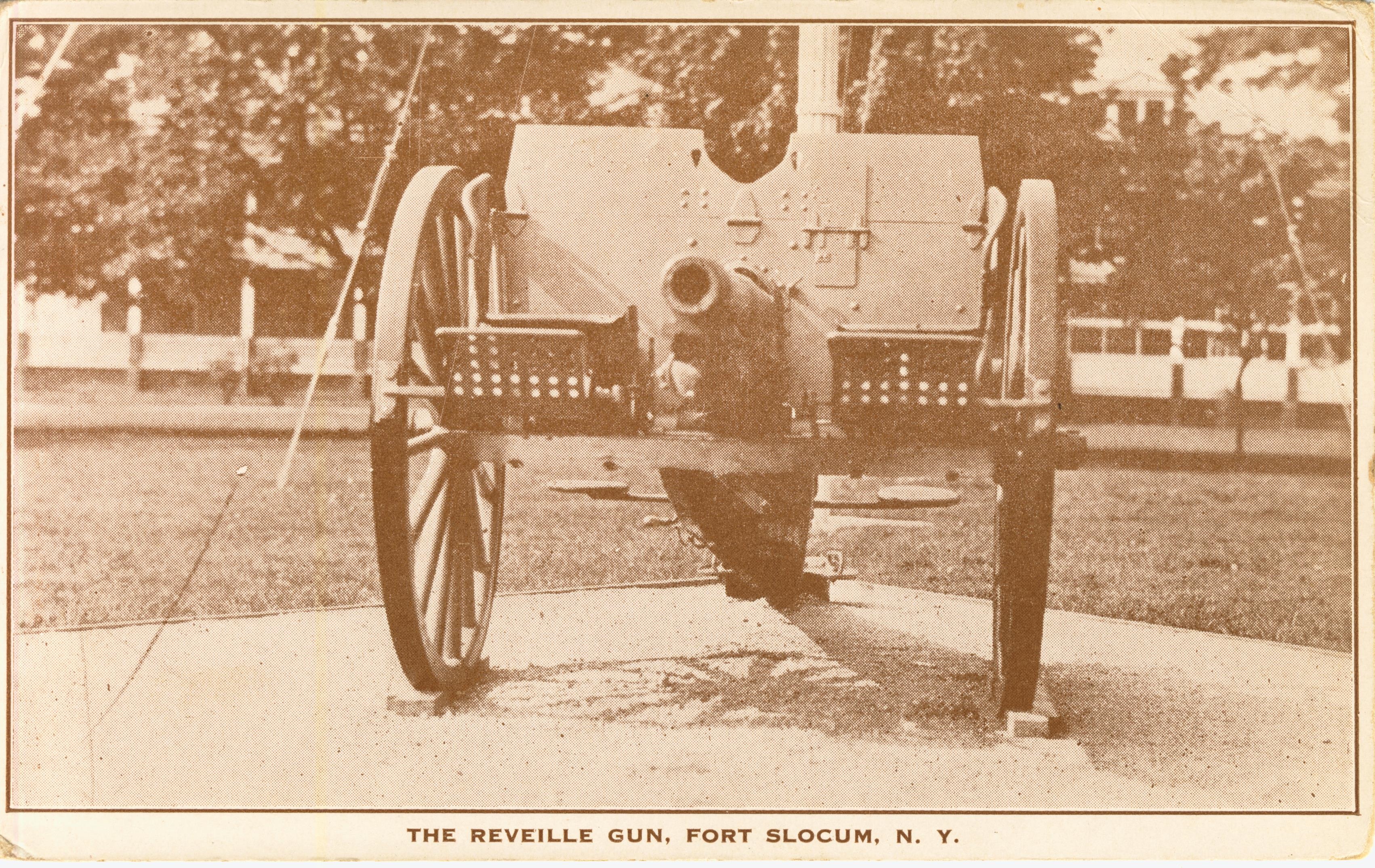 The Reveille Gun Fort Slocum NY