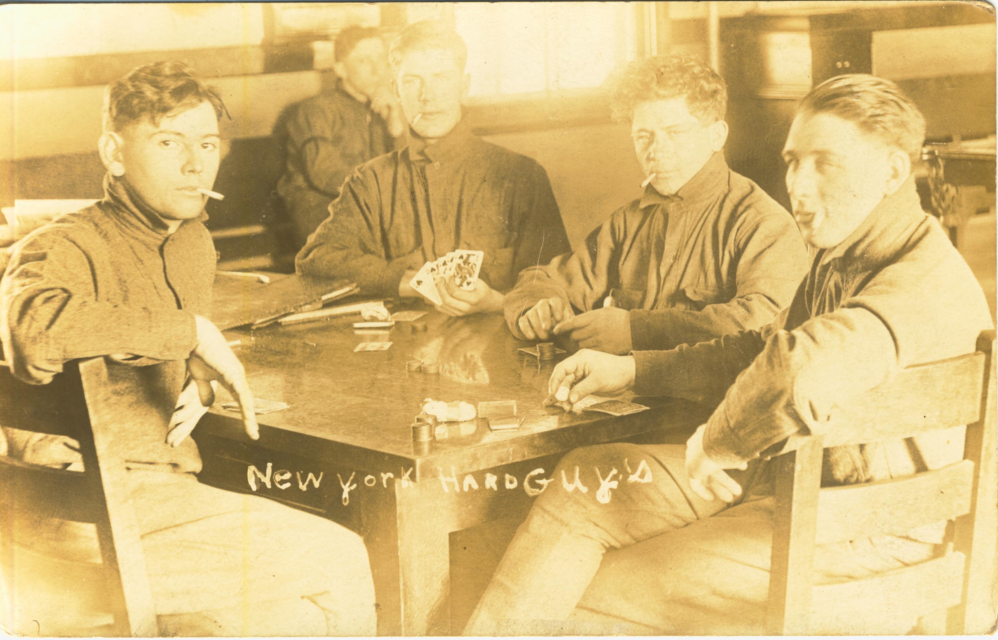 new York Hard Guys photo likely taken at Fort Terry NY