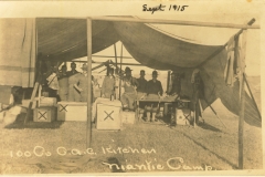 100 Company C.A.C. Kitchen Niantic Camp from collection of Guy Bennett Boyd