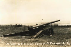 155 MM G. P. F. Gun Fort H. G. Wright NY