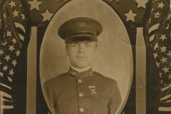 157th Company C.A.C. postmarked Fort Terry 1913