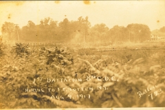 1st Battalion 8th C.D.C hiking to Fort Totten NY Aug 9 1917