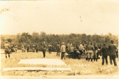 212th Anti-Aircraft Dropping Target Fort Ontario NY 1936.