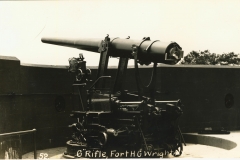 6 inch Rifle Fort H. G. Wright NY