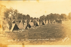 8th C.D.C. at inspection somewhere 1917