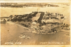 Aerial View Fort Slocum NY