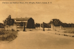 Entrance and Balloon House Fort Wright Fishers Island NY