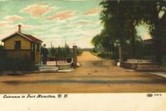 Entrance to Fort Hamilton NY