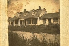 Fort Hamilton written on back sign reads United Stes Engineers Office