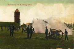 Fort Slocum NY Firing Salute