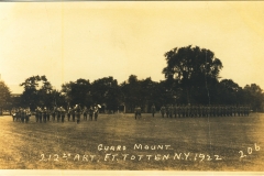 Guard Mount 212th Artillery Fort totten NY 1922
