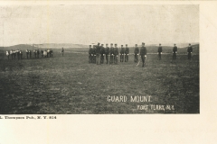 Guard Mount Fort Terry NY