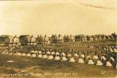 Inspection of Troops Fort H. G. Wright NY