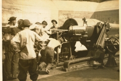 Loading the Mortar Fort H. G. Wright NY