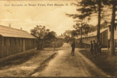 New Barracks at Water Front Fort Slocum NY