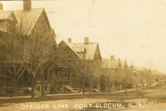 Officer Line at Fort Slocum