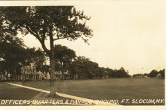 Officers Quarters and Parade Ground Fort Slocum NY