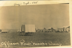 Officers Row Niantic Camp form collection of Guy Bennett Boyd