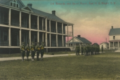 Old Barracks and Guard Mount Fort H. G. Wright NY