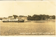 Passenger dock at Fort Slocum NY