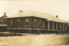 Post Exchange Fort Terry NY postmarked Apr 23 1912 from Ralph Riekerto brother Harry Lancaster PA