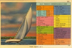 Postmarked Fort Terry 1944