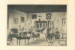 Reading room YMCA Fort Hamilton NY