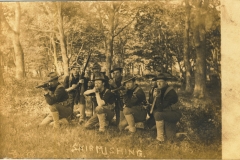 Skirmishing postmarked Fort Terry Sept 14 1907