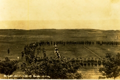 Starting 100 Yard Dash stamped on back Spears and Fensty Fort Terry NY