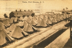 Tents Fort Slocum NY