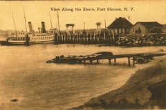 View along shore Fort Slocum NY