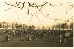 Written on back Football game photo by J. W. Kohler Co 167 C.A.C Fort Totten NY